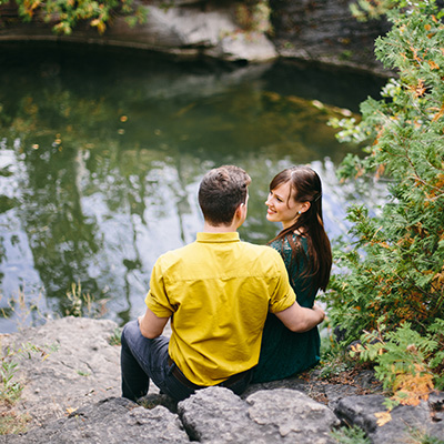Bryden & Kari-Anne Engaged! Guelph Ontario Outdoor Engagement Session