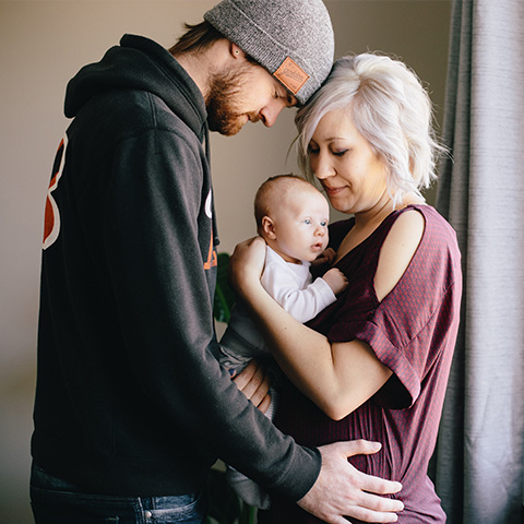 Davy Family | Lifestyle Newborn Burlington Ontario Photography
