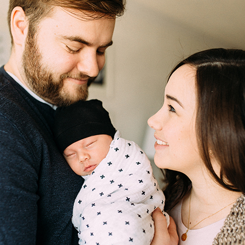 Adams Family | Lifestyle Newborn Photography