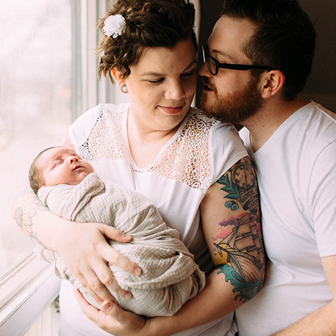 Hill Family | Lifestyle Newborn Cambridge, Ontario